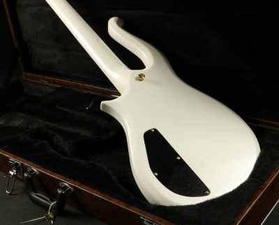 Custom Ember Prince Cloud Pearl White 6 String Electric Guitar - Image 4