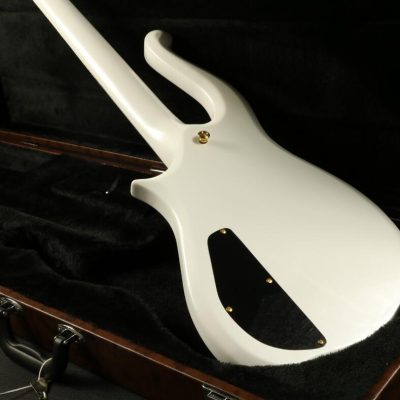 Custom Ember Prince Cloud Pearl White 6 String Electric Guitar - Image 4