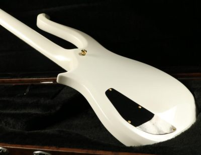 Custom Ember Prince Cloud Pearl White 6 String Electric Guitar - Image 5