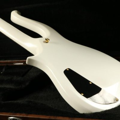 Custom Ember Prince Cloud Pearl White 6 String Electric Guitar - Image 5
