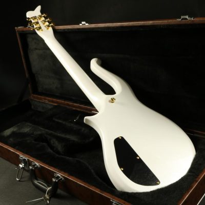 Custom Ember Prince Cloud Pearl White 6 String Electric Guitar - Image 9