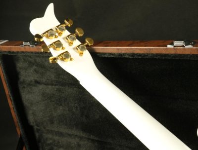 Custom Ember Prince Cloud Pearl White 6 String Electric Guitar - Image 10