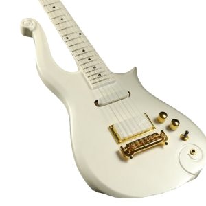 Custom Ember Prince Cloud Pearl White 6 String Electric Guitar