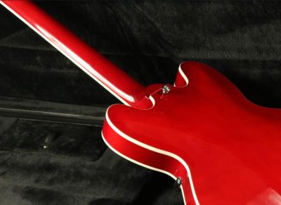 Custom Crown ES335 Semi Hollow Body Artist Cherry Fhole 12 String Guitar - Image 5