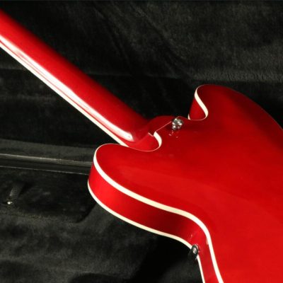 Custom Crown ES335 Semi Hollow Body Artist Cherry Fhole 12 String Guitar - Image 5