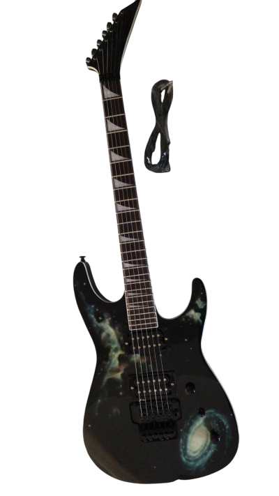 Custom Race Soloist SL2H Dan Nebula Galaxy Guitar Floyd Rose Tremolo - Image 4