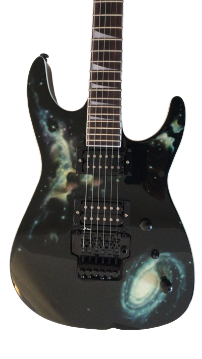Custom Race Soloist SL2H Dan Nebula Galaxy Guitar Floyd Rose Tremolo
