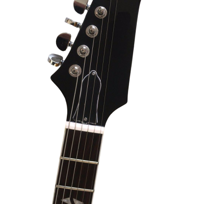 Custom Crown DG335 Dave Grohl Gold Finish 6 String Electric Guitar - Image 3