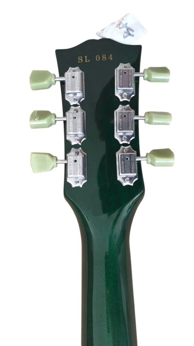 Custom Crown Green Burst Flame Maple Top Snakepit Slash Guitar - Image 2