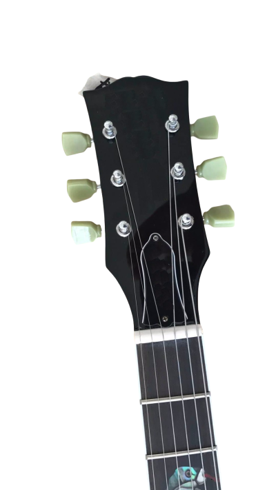 Custom Crown Green Burst Flame Maple Top Snakepit Slash Guitar - Image 3