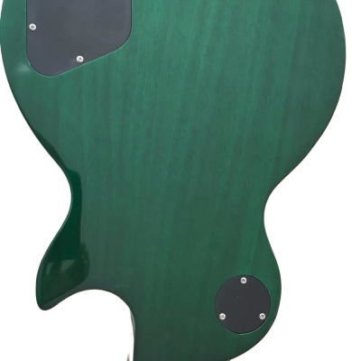 Custom Crown Green Burst Flame Maple Top Snakepit Slash Guitar - Image 4