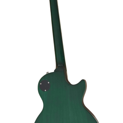 Custom Crown Green Burst Flame Maple Top Snakepit Slash Guitar - Image 7