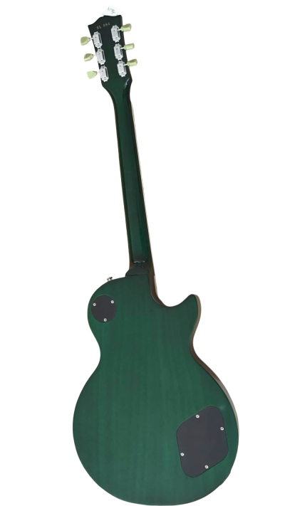 Custom Crown Green Burst Flame Maple Top Snakepit Slash Guitar - Image 7