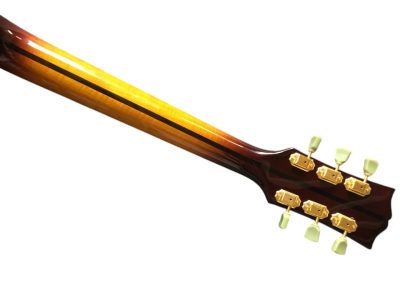 Custom Crown ES350 Tiger Maple Top Sunburst Semi Hollow Jazz Fhole Guitar - Image 11