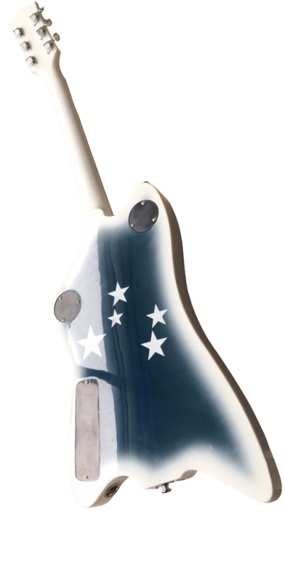 Custom Sovereign Jupiter Thunderbird Billy Green Yellow Electric Guitar - Image 7