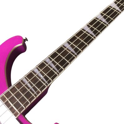 Custom Nova 4003 Pink 4 String Bass - Image 10