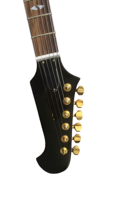 Custom Crown ES335 Sparkling Burgundy Red Trini 6 String Electric Guitar - Image 6