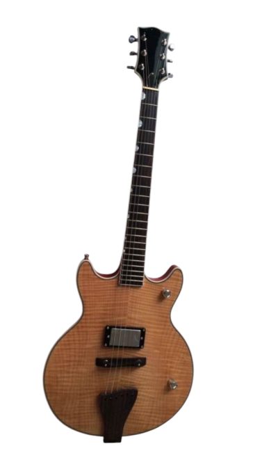 Custom Sovereign G6131MYF Malcolm Young Tiger Maple Top I Guitar - Image 5