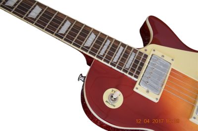 Custom Crown Joe Bonamassa Tomato Soup Burst Bigsby Vibrato Tailpiece Electric Guitar - Image 6