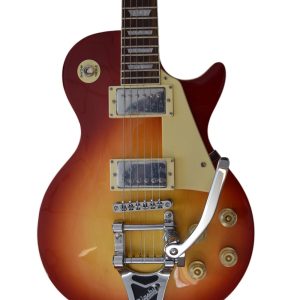 Custom Crown Joe Bonamassa Tomato Soup Burst Bigsby Vibrato Tailpiece Electric Guitar