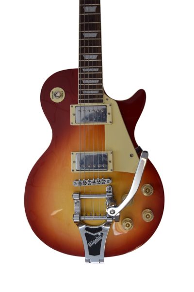 Custom Crown Joe Bonamassa Tomato Soup Burst Bigsby Vibrato Tailpiece Electric Guitar