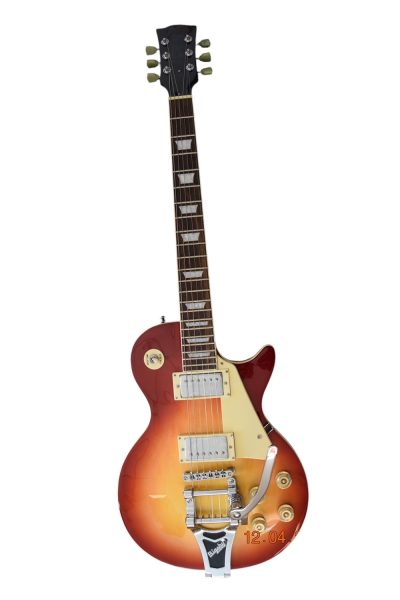 Custom Crown Joe Bonamassa Tomato Soup Burst Bigsby Vibrato Tailpiece Electric Guitar - Image 2