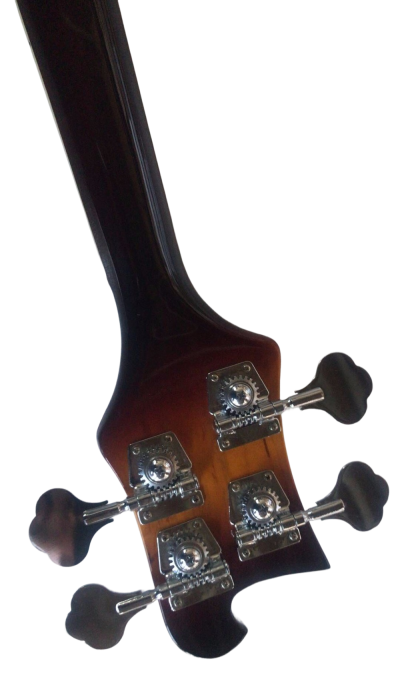 Custom Nova 4003 Vintage Chrome Hardware 4 String Bass - Image 4