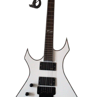 Custom Norturne Warlock Metal White Master Electric Guitar