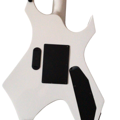 Custom Norturne Warlock Metal White Master Electric Guitar - Image 6