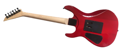 Custom Race Soloist SL2H Red Yellow Tiger Maple Top Guitar Floyd Rose Tremolo - Image 5