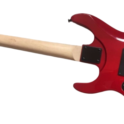 Custom Race Soloist SL2H Red Yellow Tiger Maple Top Guitar - Image 5