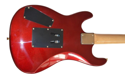 Custom Cinder Richie Sambora Jersey Star Alpine Candy Red Guitar Three Humbucker Pickups - Image 5