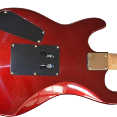 Custom Cinder Richie Sambora Jersey Star Alpine Candy Red Guitar Three Humbucker Pickups - Image 5