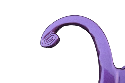 Custom Ember Prince Love Symbol Gloss Violet Purple Tremolo 6 String Electric Guitar - Image 6