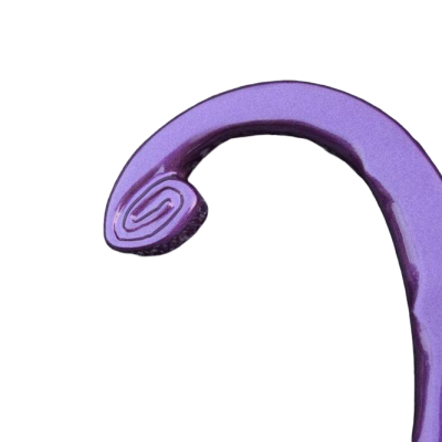 Custom Ember Prince Love Symbol Gloss Violet Purple Tremolo 6 String Electric Guitar - Image 6