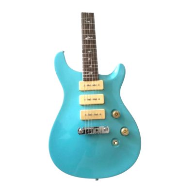 Custom Monarch Santana Triple Soapbar Seafoam Green Guitar