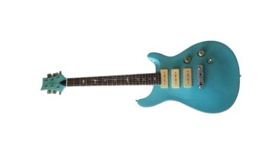Custom Monarch Santana Triple Soapbar Seafoam Green Guitar - Image 3
