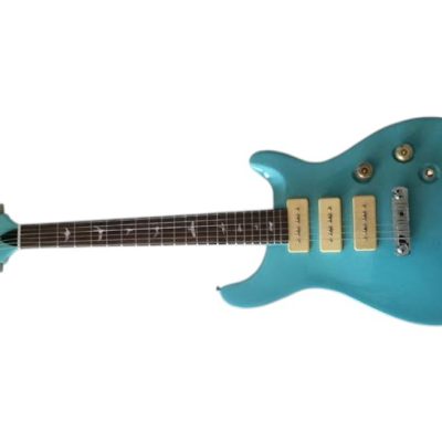 Custom Monarch Santana Triple Soapbar Seafoam Green Guitar - Image 3