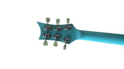 Custom Monarch Santana Triple Soapbar Seafoam Green Guitar - Image 6
