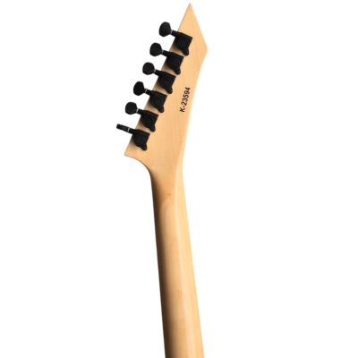 Custom Obsidian Karloff Alder Wood Body Mummy Kirk Hammett Electric Guitar - Image 5