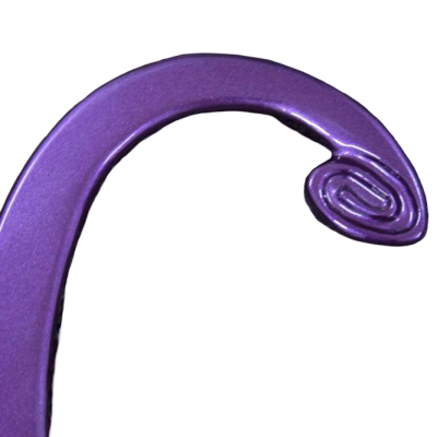 Custom Ember Prince Love Symbol Fretboard Gloss Purple Tremolo Electric Guitar - Image 5