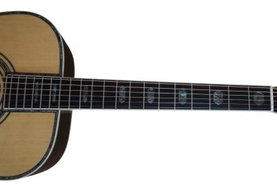 Custom Vertex D45 Natural Finish Solid Spruce Top Acoustic Electric Guitar - Image 8