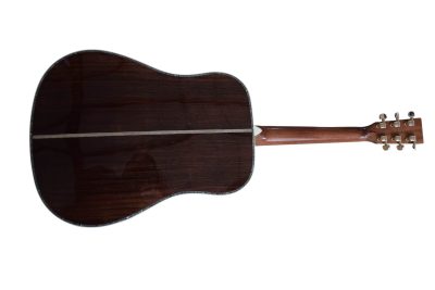 Custom Vertex D45 Natural Finish Solid Spruce Top Acoustic Electric Guitar - Image 11