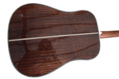 Custom Vertex D45 Natural Finish Solid Spruce Top Acoustic Electric Guitar - Image 12