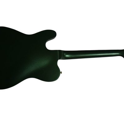 Custom Regent Thinline Bono Fhole Cadillac Green Metallic Bigsby Guitar - Image 9