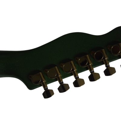 Custom Regent Thinline Bono Fhole Cadillac Green Metallic Bigsby Guitar - Image 10