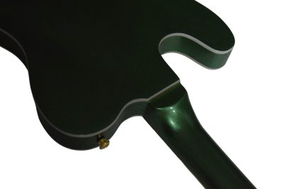 Custom Regent Thinline Bono Fhole Cadillac Green Metallic Bigsby Guitar - Image 11