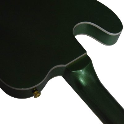Custom Regent Thinline Bono Fhole Cadillac Green Metallic Bigsby Guitar - Image 11