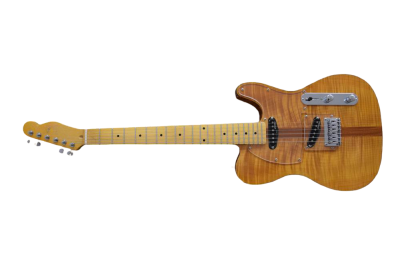 Custom Regent Natural Amber Burst Mad Cat Electric Guitar - Image 4