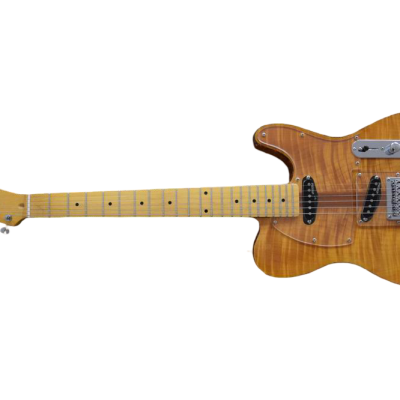 Custom Regent Natural Amber Burst Mad Cat Electric Guitar - Image 4